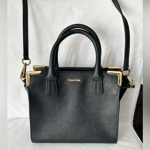 Calvin Klein Leather Crossbody Bag